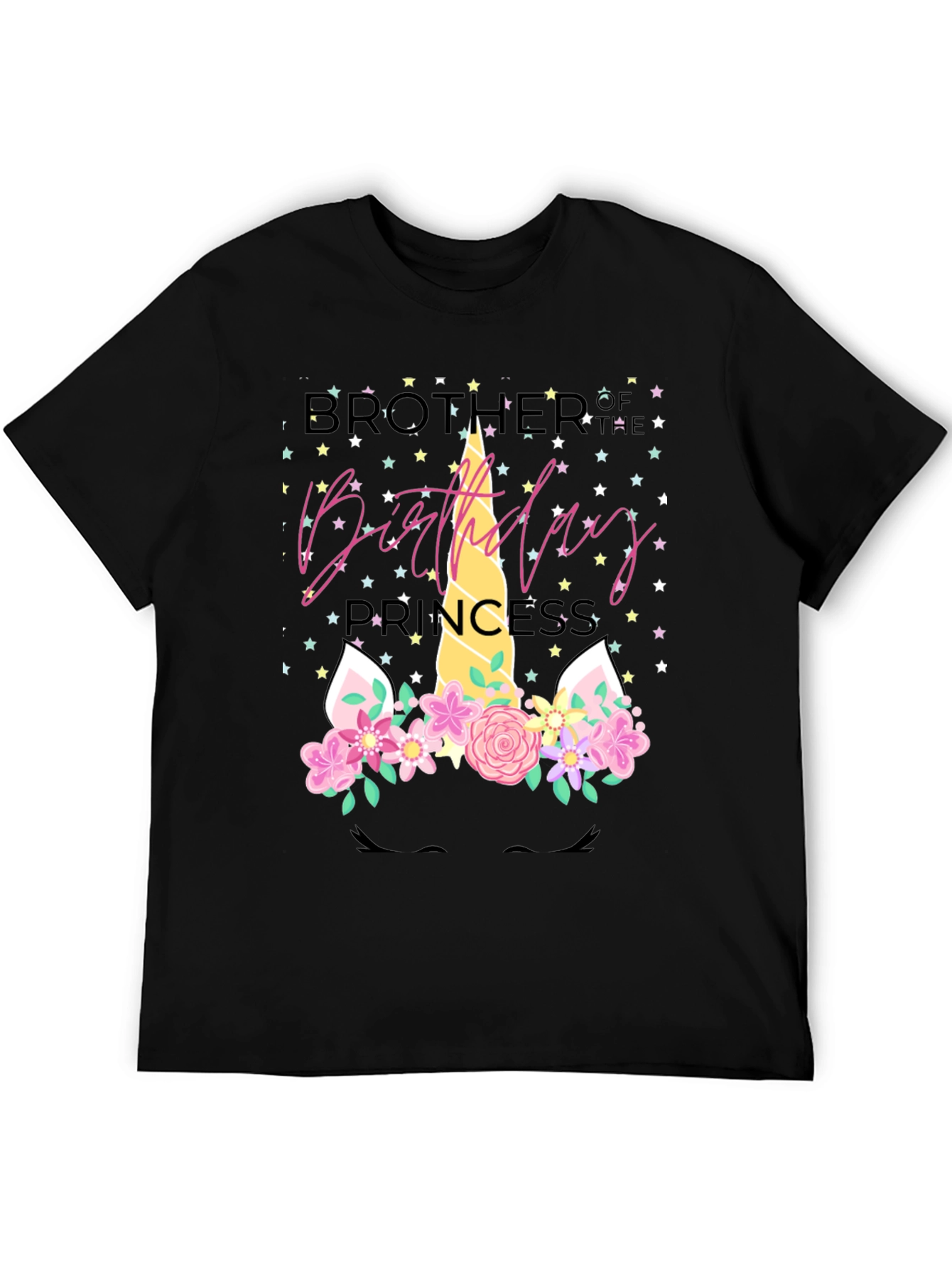 Brother of the Birthday Princess Unicorn T-Shirt