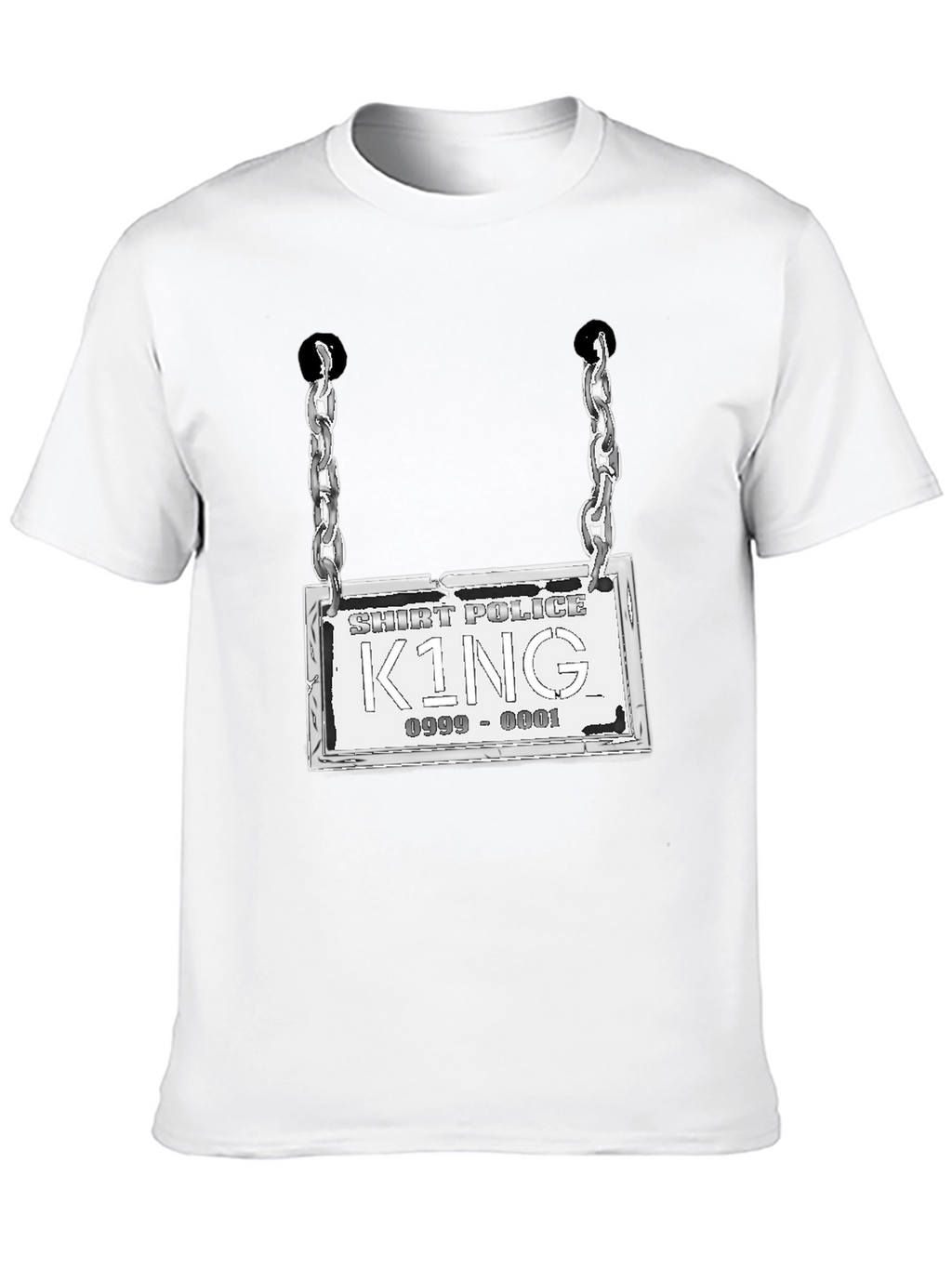 Shirt Police King Novelty T-Shirt