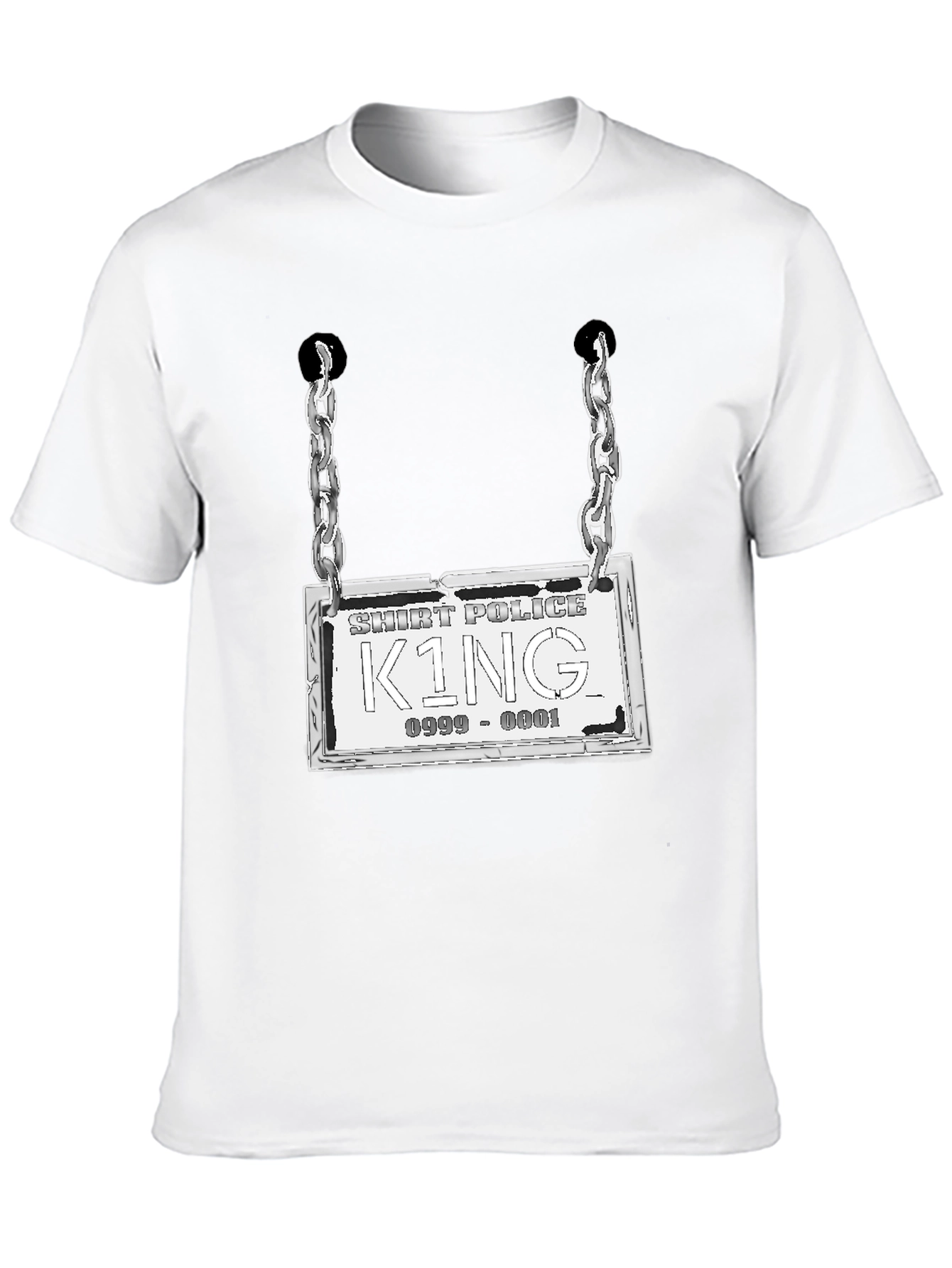 Shirt Police King Novelty T-Shirt