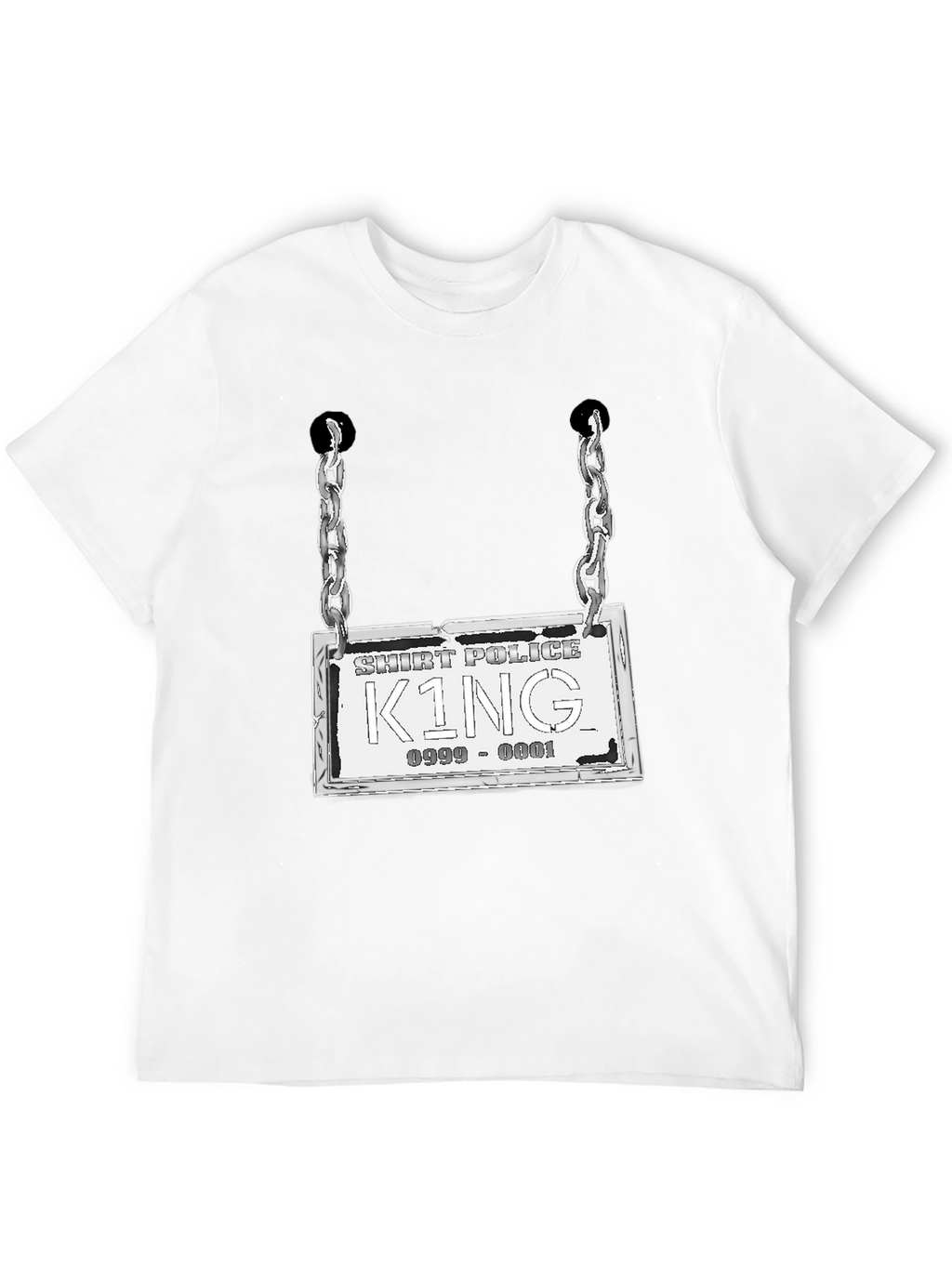 Shirt Police King Novelty T-Shirt