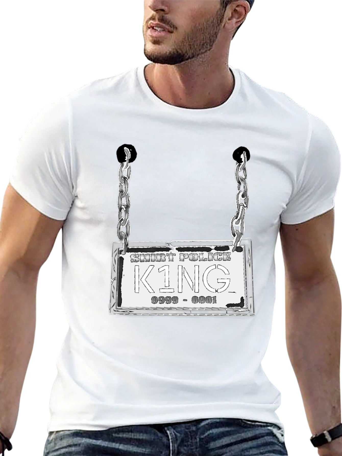 Shirt Police King Novelty T-Shirt
