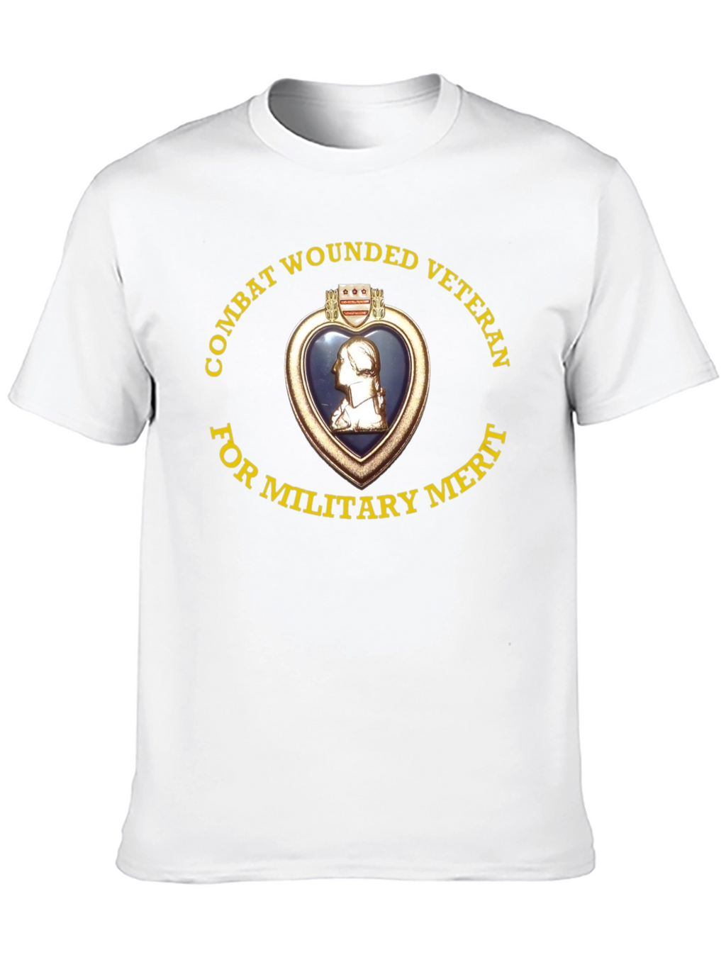Combat Wounded Veteran T-Shirt - Military Merit