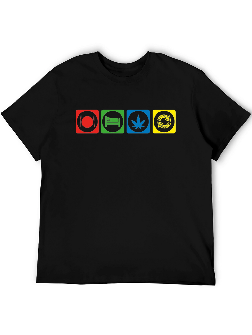 Eat Sleep Smoke Repeat T-Shirt