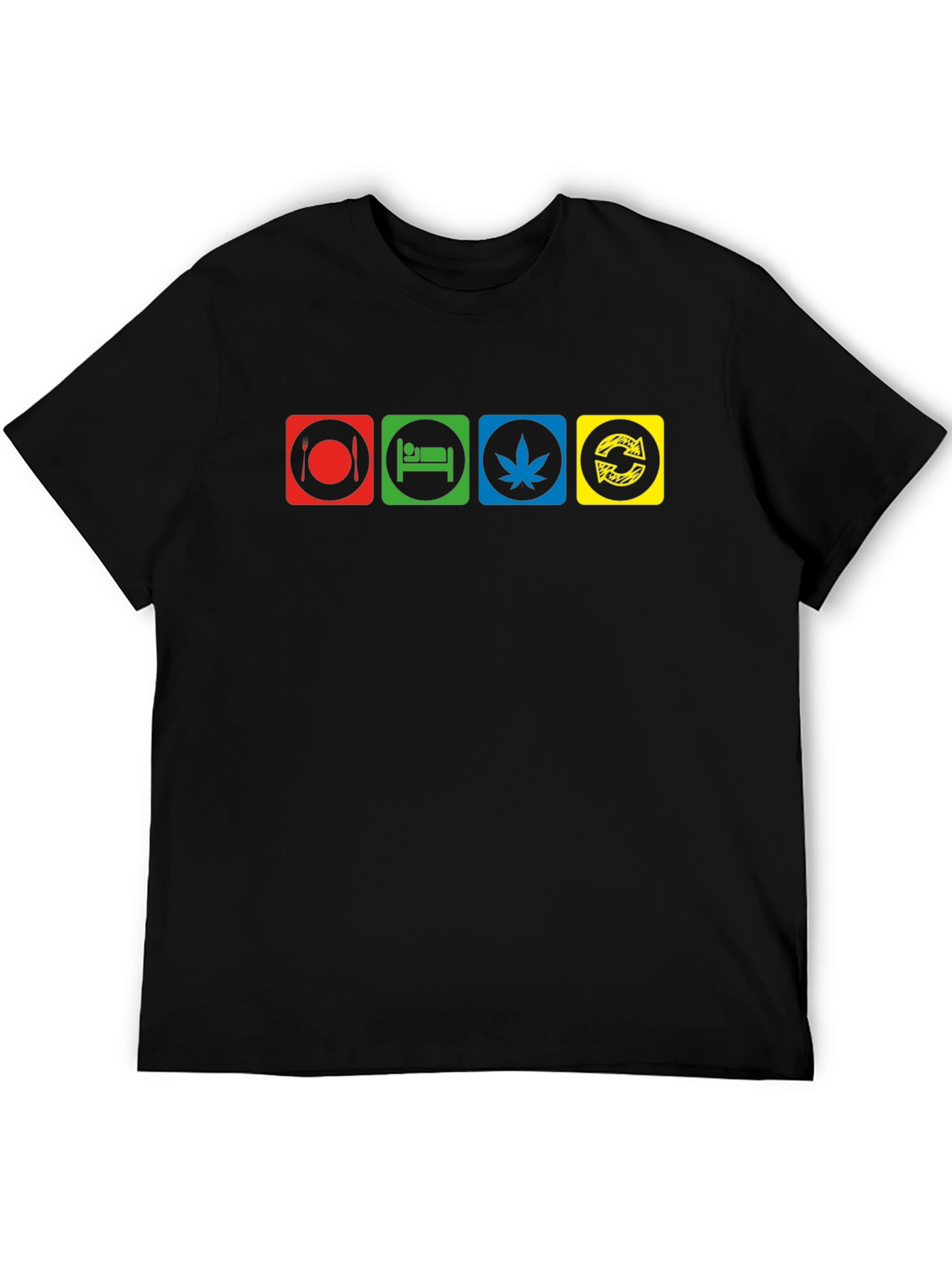 Eat Sleep Smoke Repeat T-Shirt