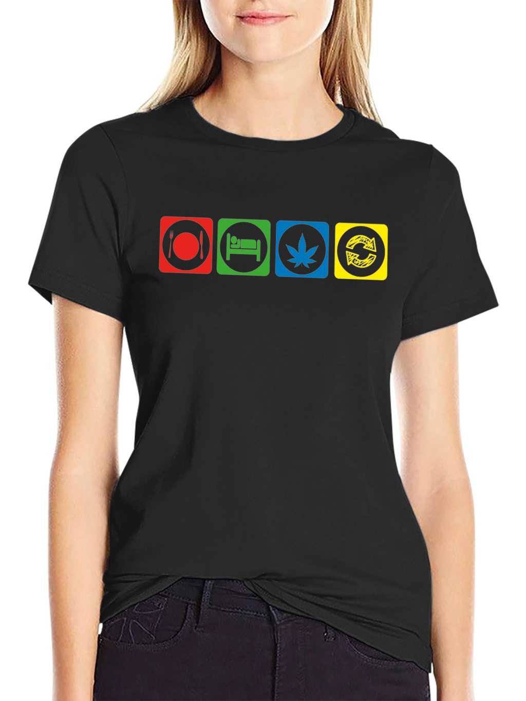 Eat Sleep Smoke Repeat T-Shirt