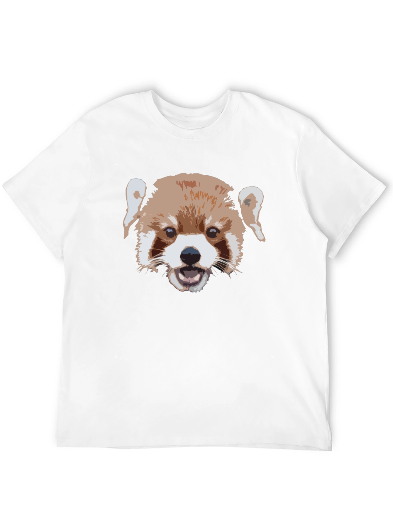 Red Panda Graphic Tee - Stylish Mens T-Shirt