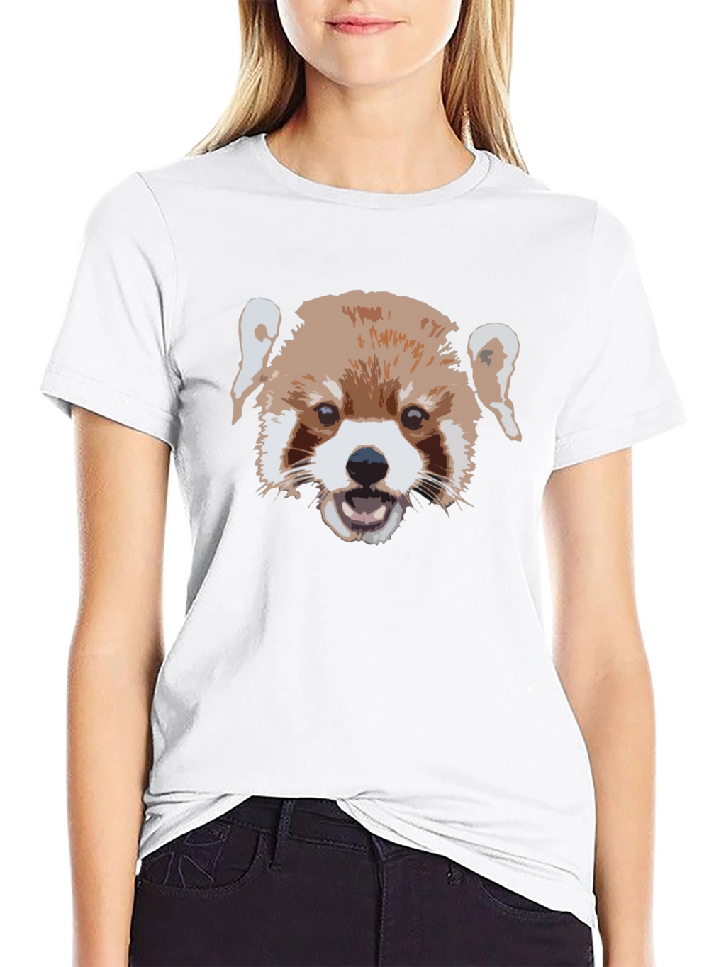 Red Panda Graphic Tee - Stylish Mens T-Shirt