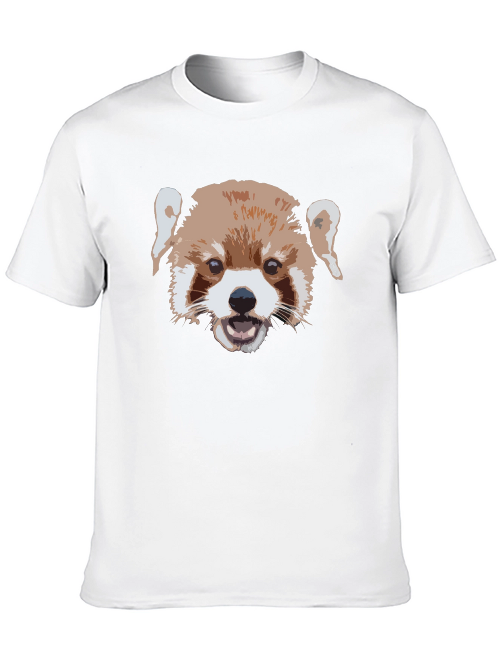 Red Panda Graphic Tee - Stylish Mens T-Shirt
