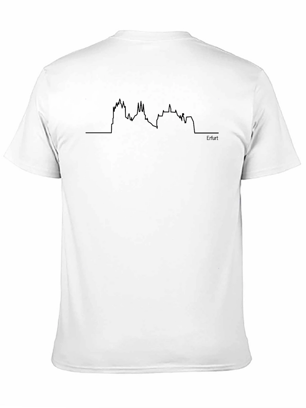 Erfurt Skyline T-Shirt - Classic Black Tee