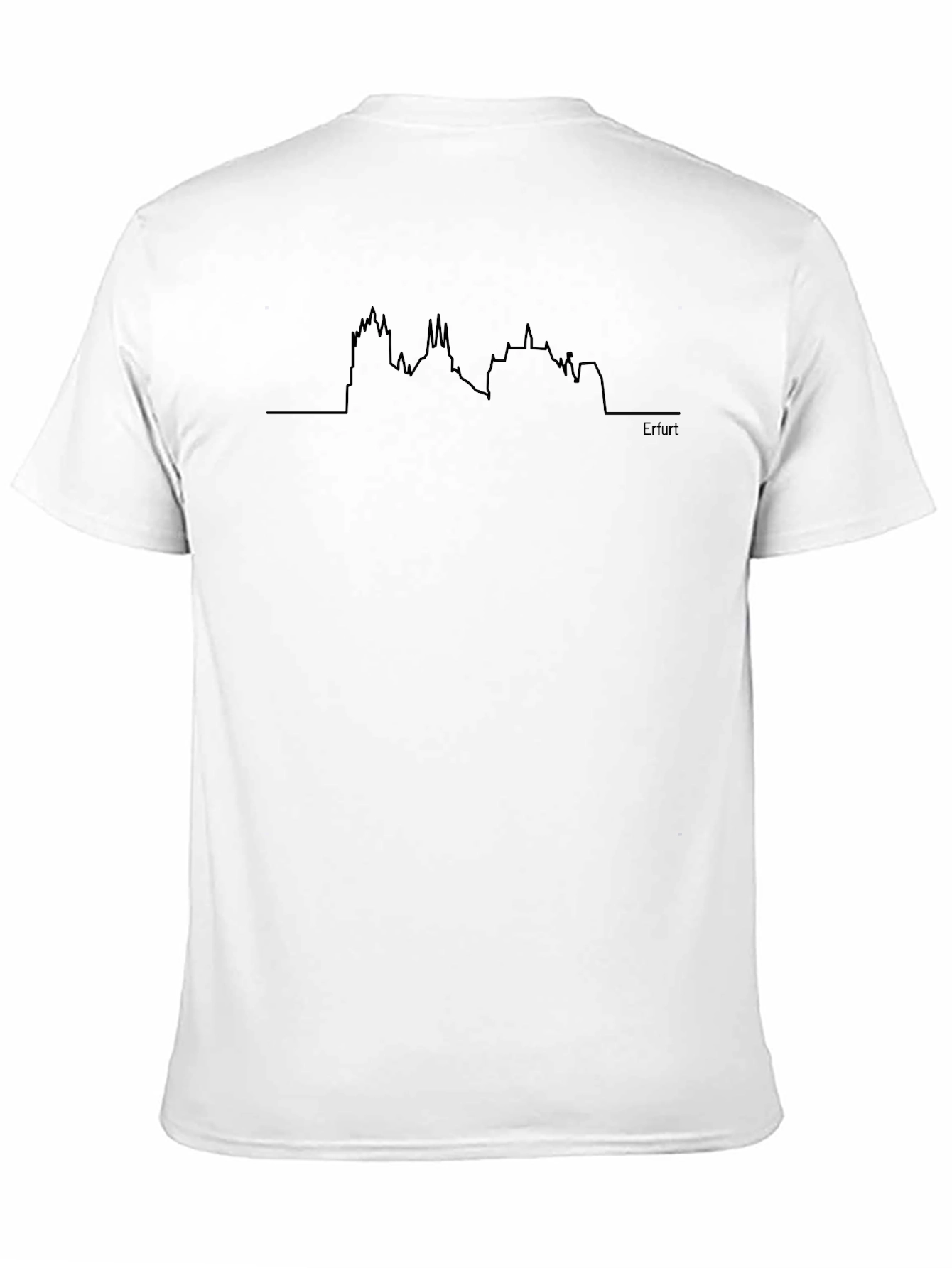 Erfurt Skyline T-Shirt - Classic Black Tee