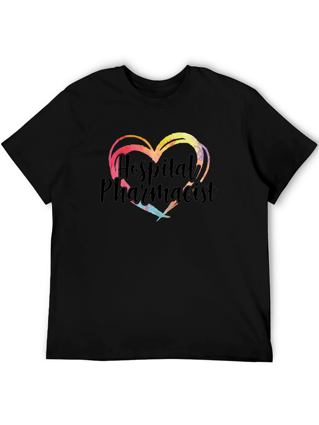 Hospital Pharmacist Heart Graphic Tee