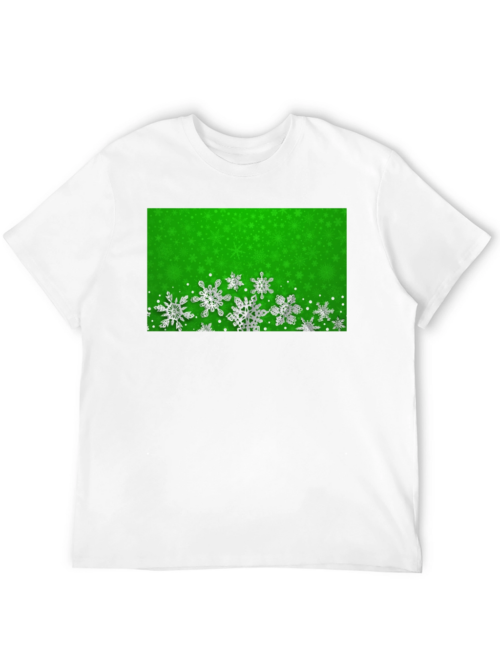 Snowflake T-Shirt: Winter Festive Tee