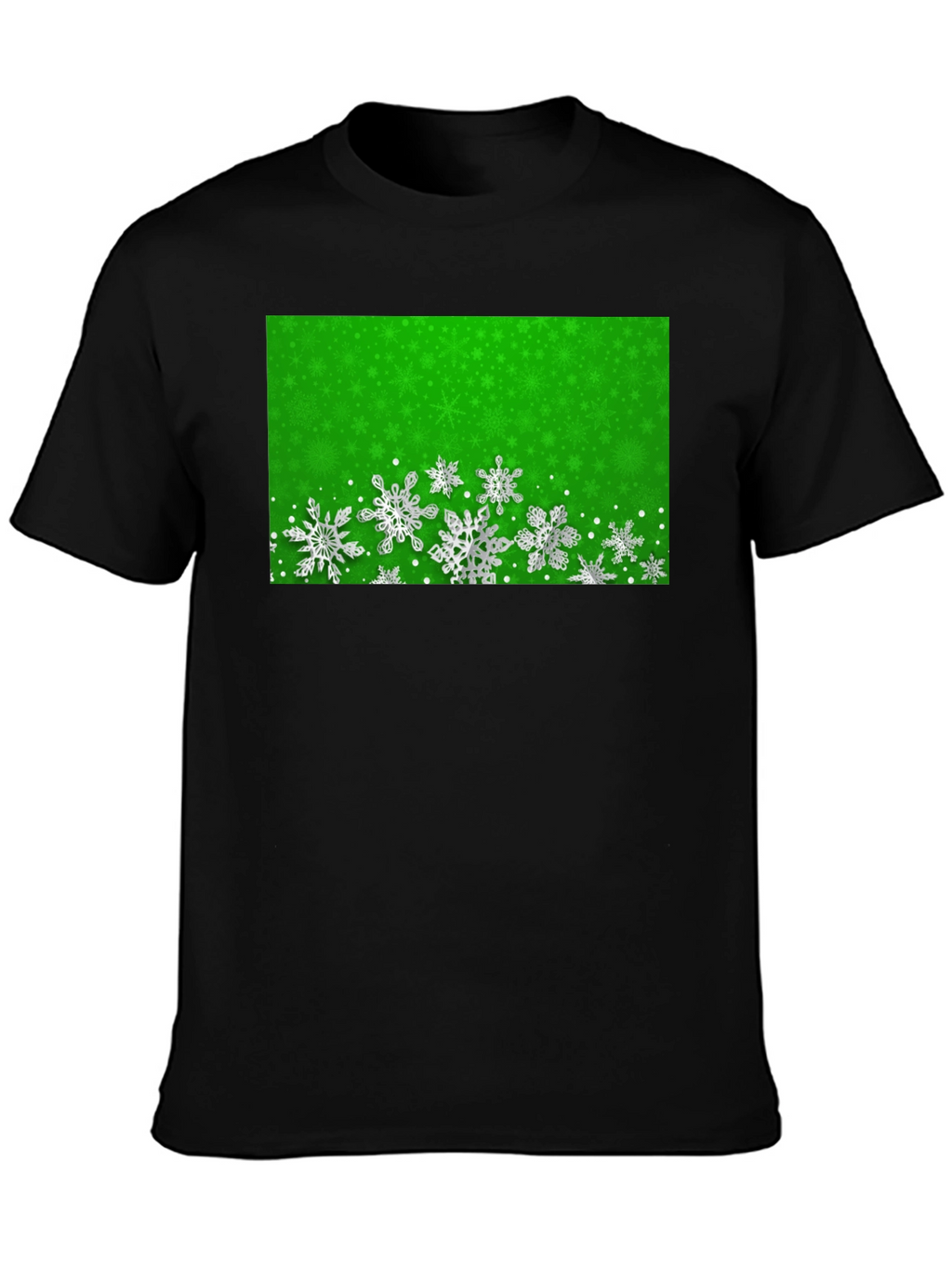 Snowflake T-Shirt: Winter Festive Tee