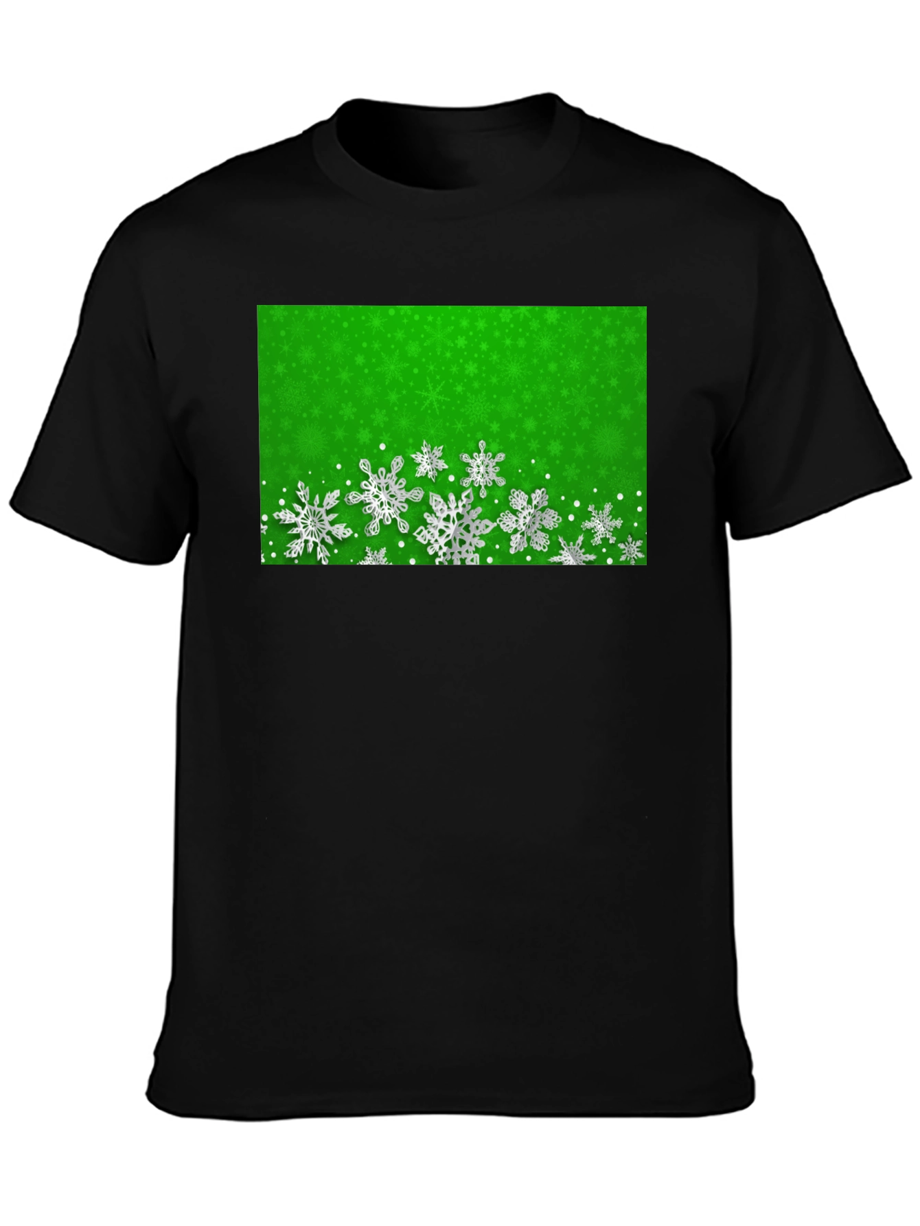 Snowflake T-Shirt: Winter Festive Tee
