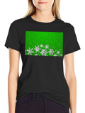 Snowflake T-Shirt: Winter Festive Tee