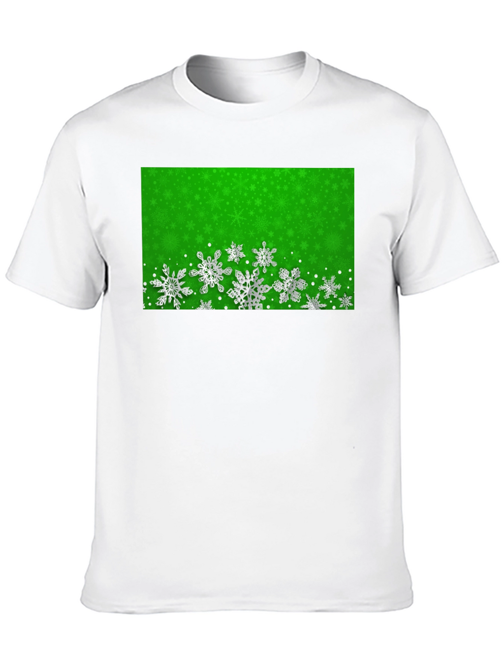 Snowflake T-Shirt: Winter Festive Tee