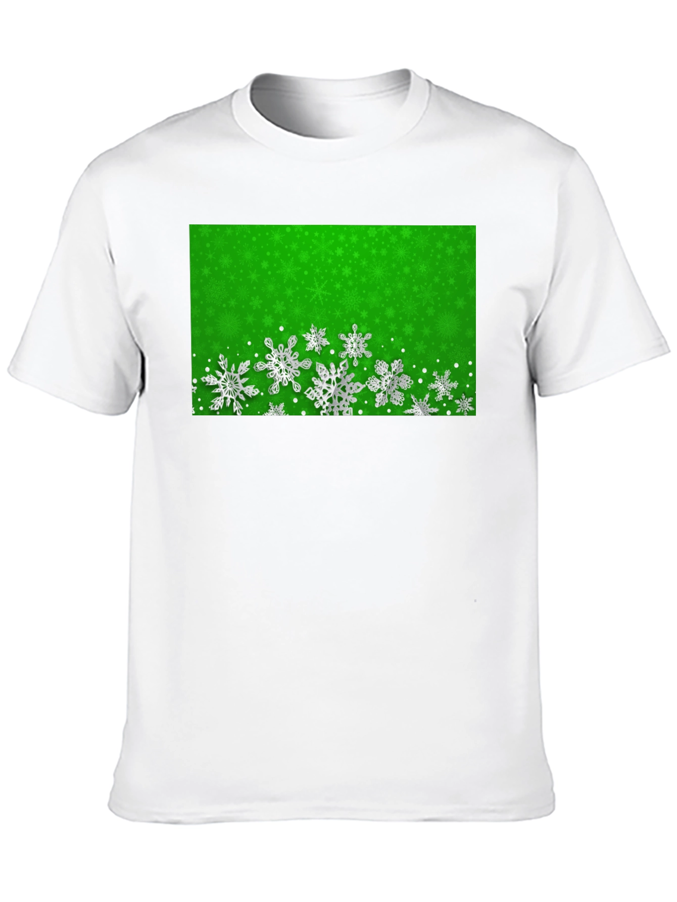 Snowflake T-Shirt: Winter Festive Tee