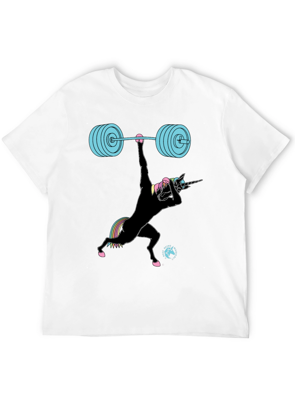 Unicorn Weightlifting Graphic Tee