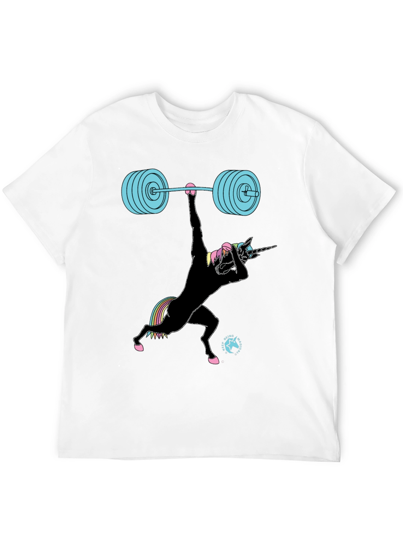 Unicorn Weightlifting Graphic Tee