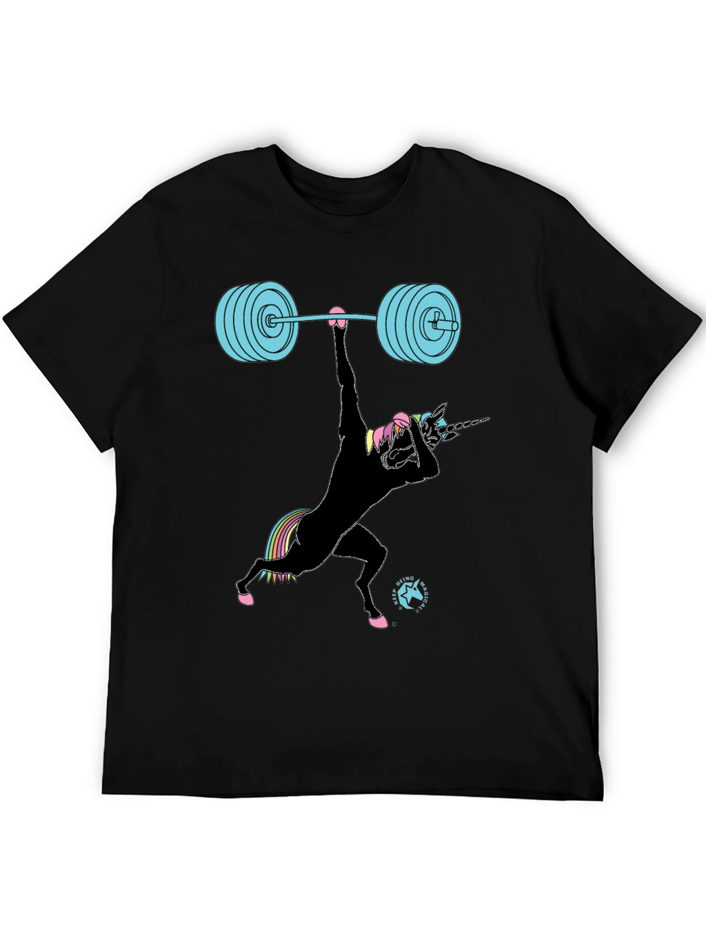Unicorn Weightlifting Graphic Tee