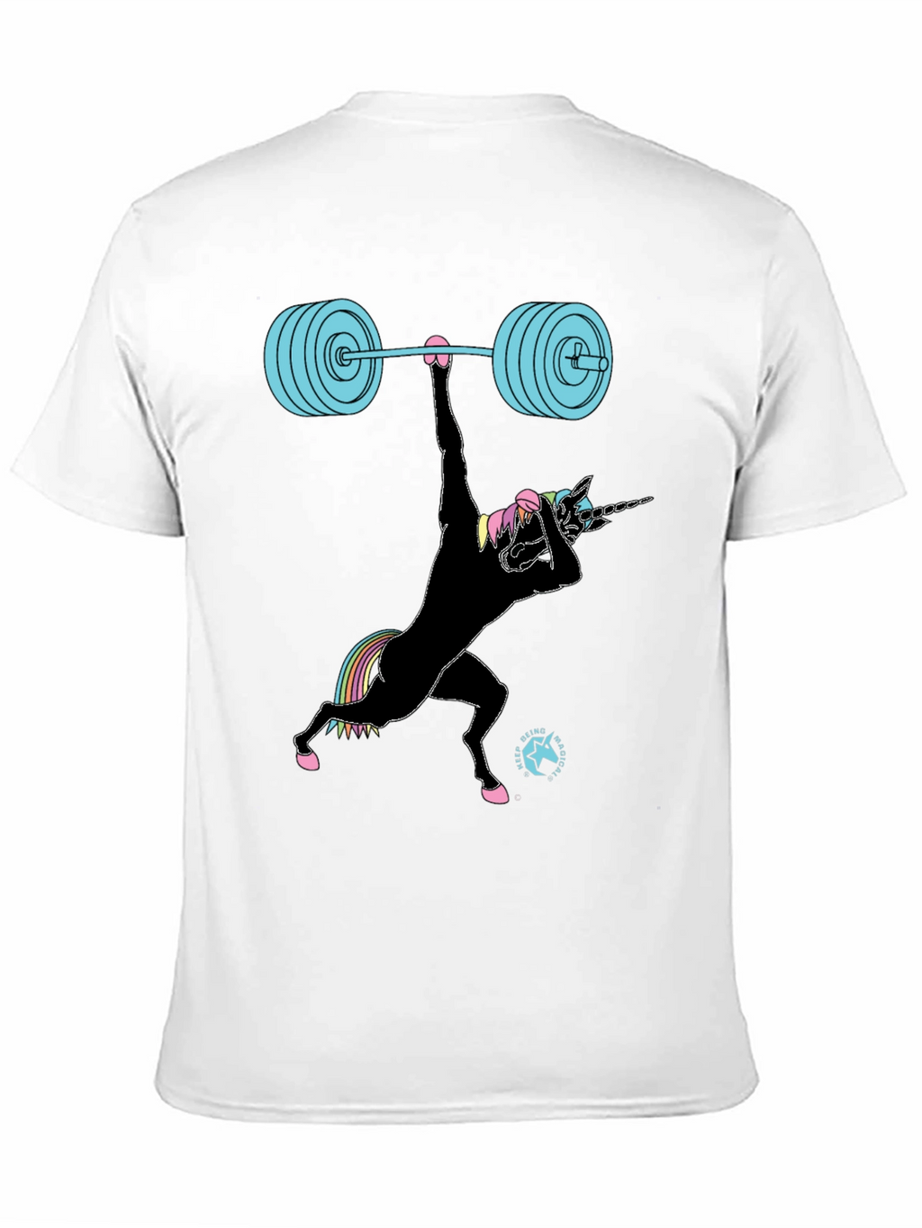Unicorn Weightlifting Graphic Tee