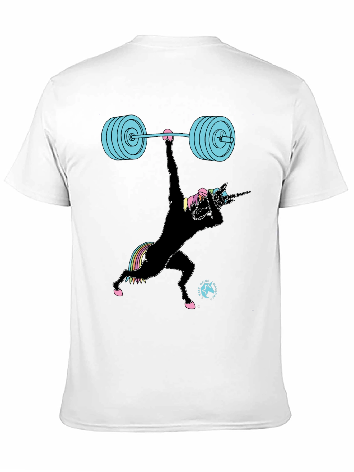 Unicorn Weightlifting Graphic Tee