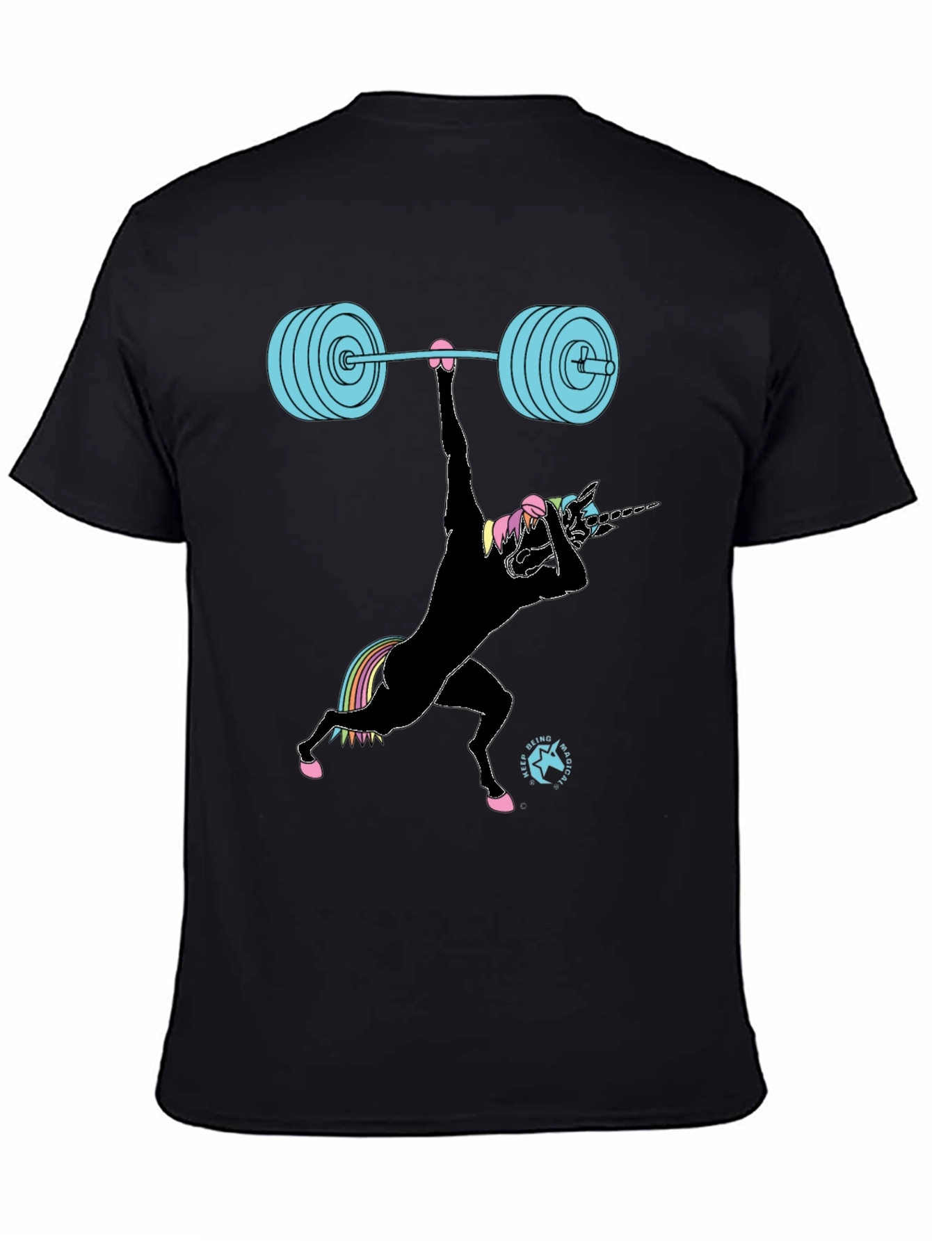 Unicorn Weightlifting Graphic Tee