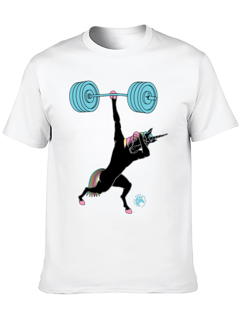 Unicorn Weightlifting Graphic Tee