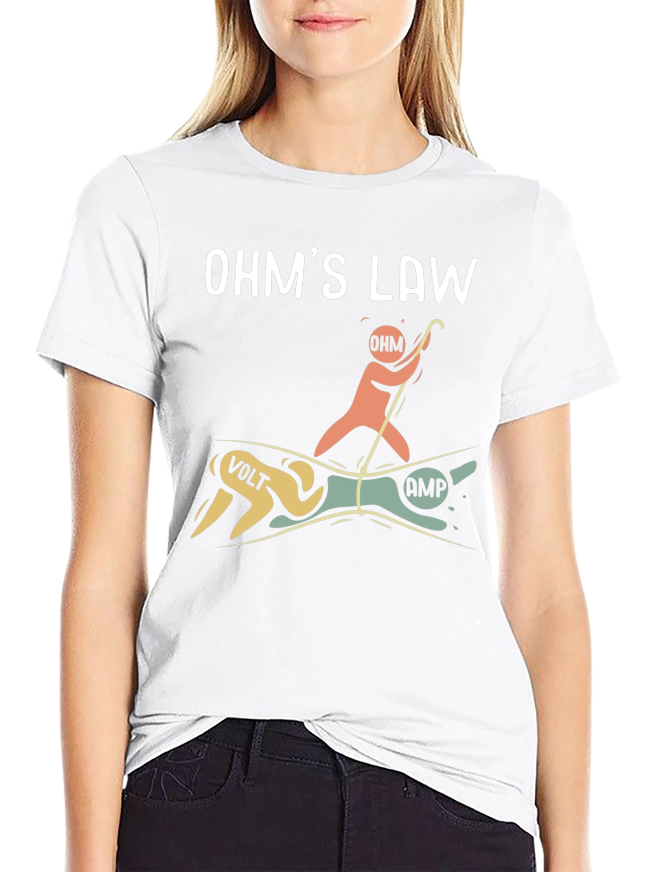 Ohms Law T-Shirt - Funny Electrical Engineer Tee