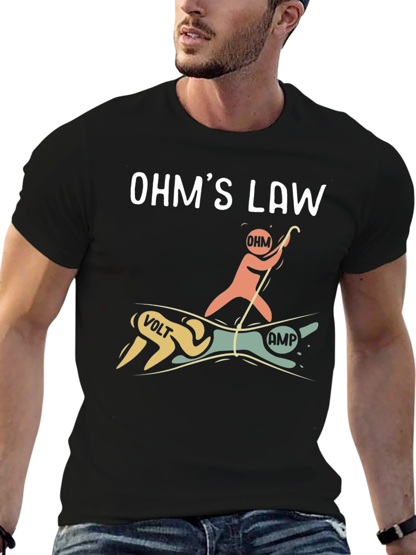 Ohms Law T-Shirt - Funny Electrical Engineer Tee