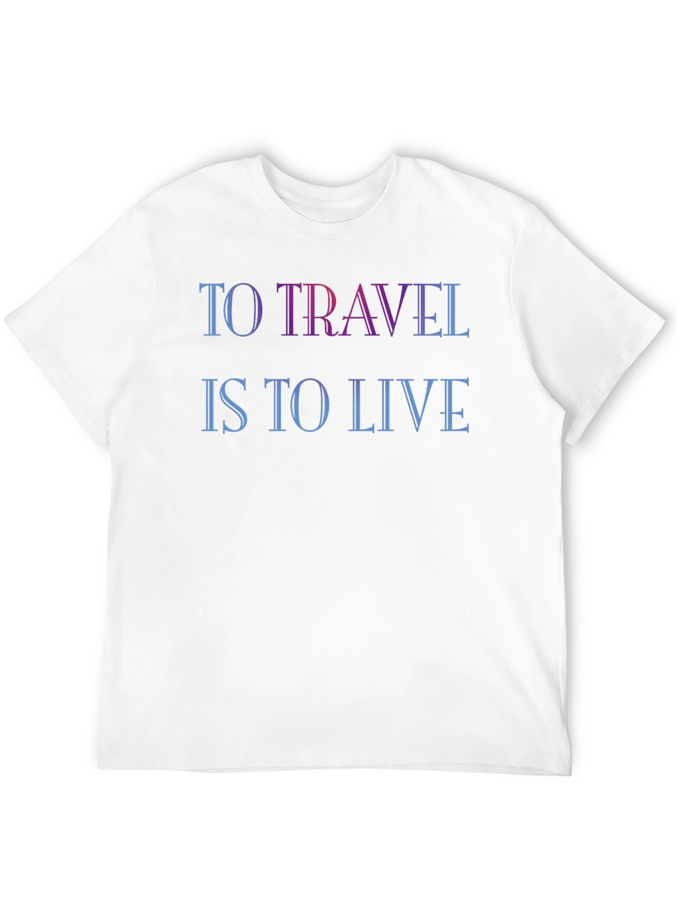 To Travel Is To Live Graphic T-Shirt