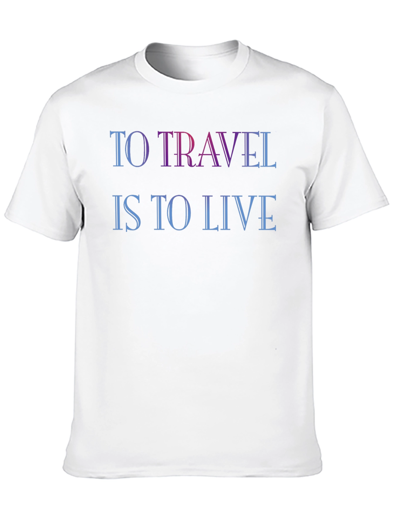 To Travel Is To Live Graphic T-Shirt