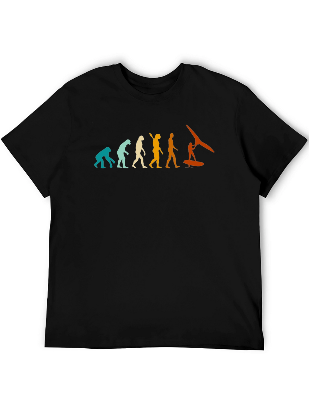 Windsurfing Evolution Graphic T-Shirt