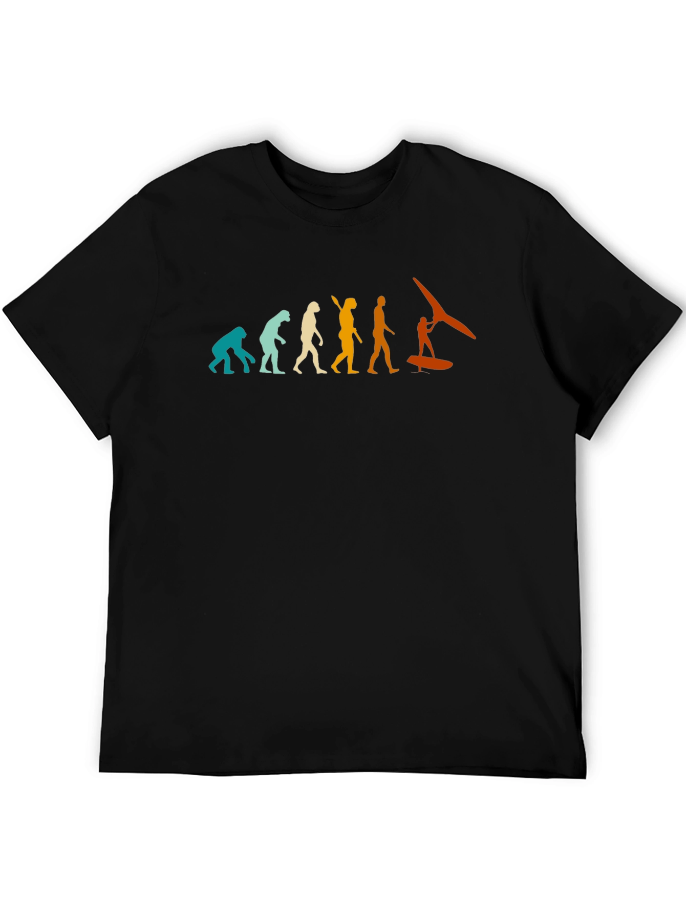 Windsurfing Evolution Graphic T-Shirt