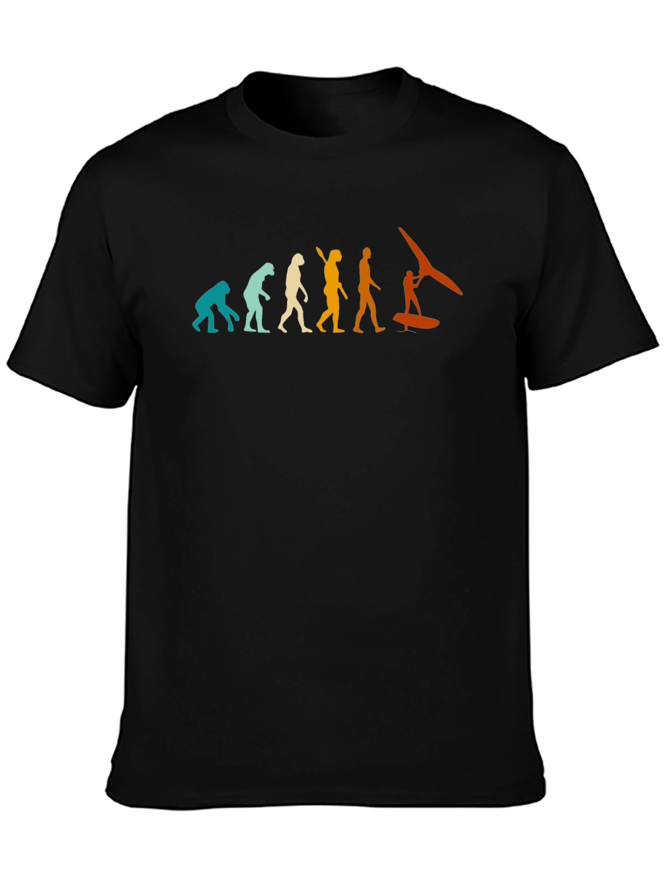 Windsurfing Evolution Graphic T-Shirt