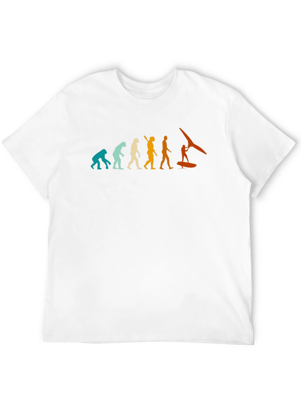 Windsurfing Evolution Graphic T-Shirt