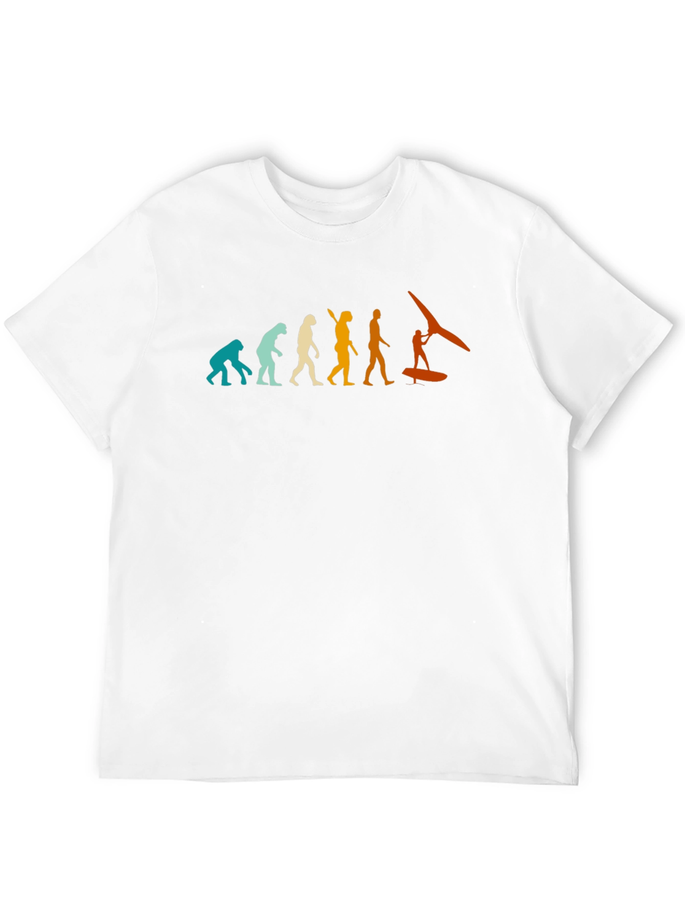 Windsurfing Evolution Graphic T-Shirt
