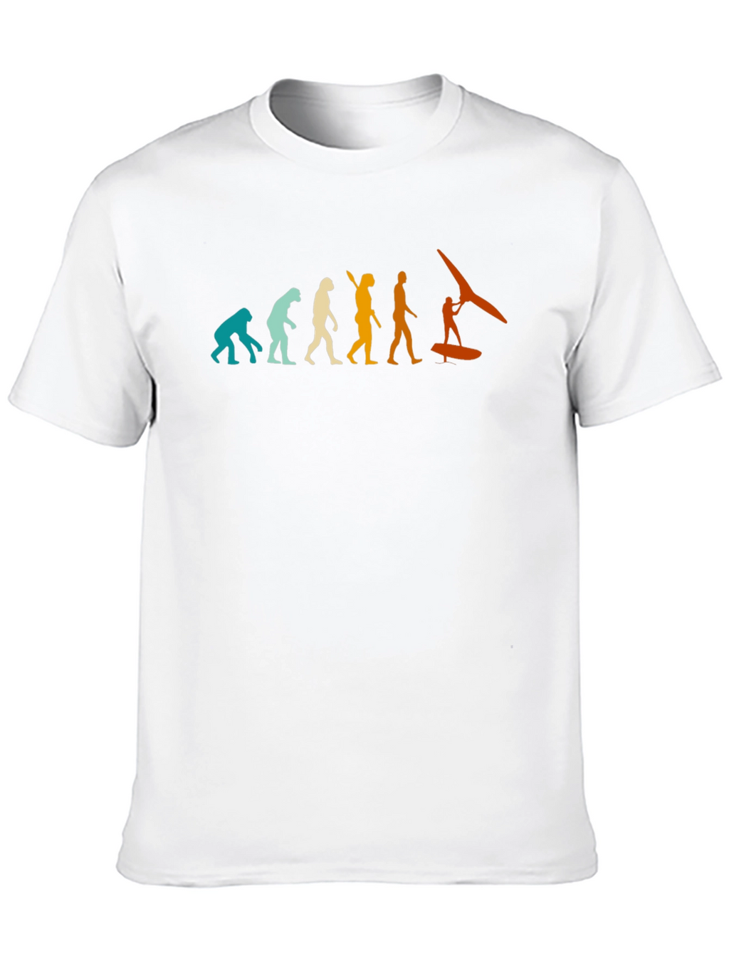 Windsurfing Evolution Graphic T-Shirt
