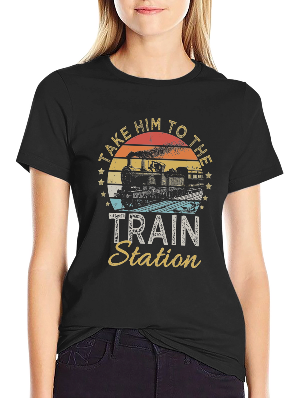 Take Him To The Train Station T-Shirt