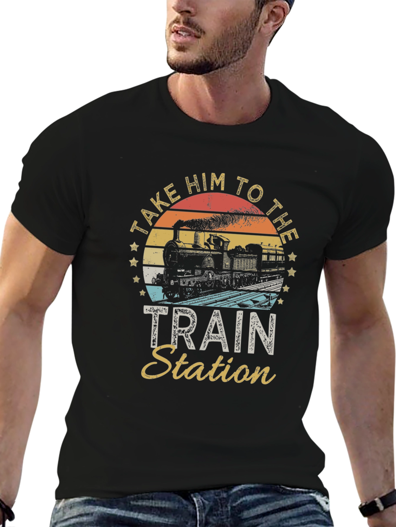 Take Him To The Train Station T-Shirt