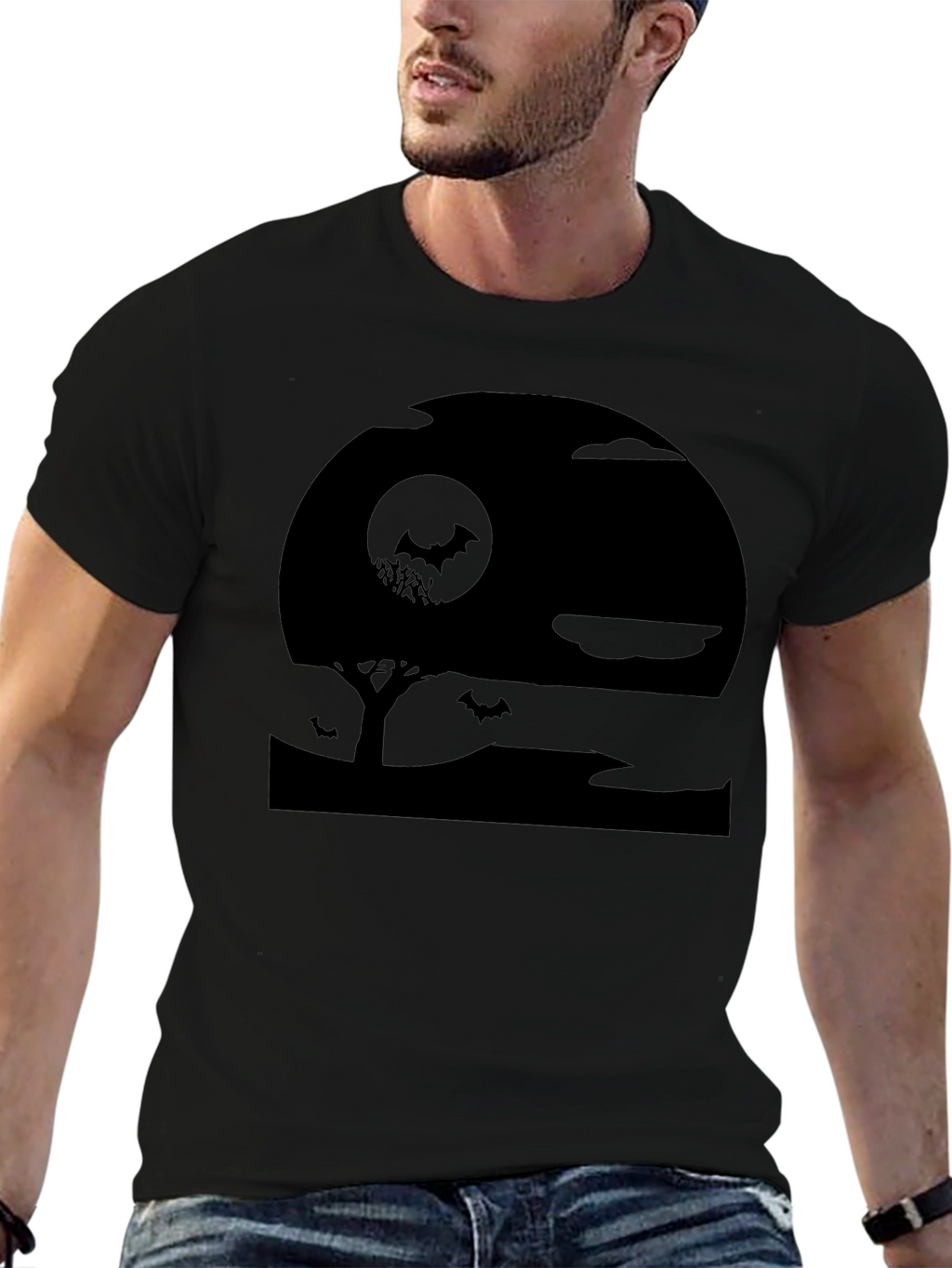 Spooky Silhouette Halloween T-Shirt