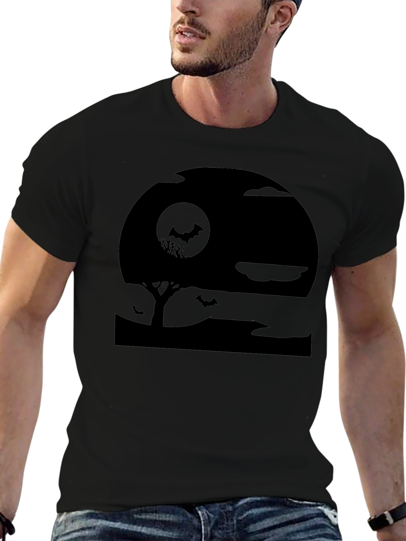 Spooky Silhouette Halloween T-Shirt