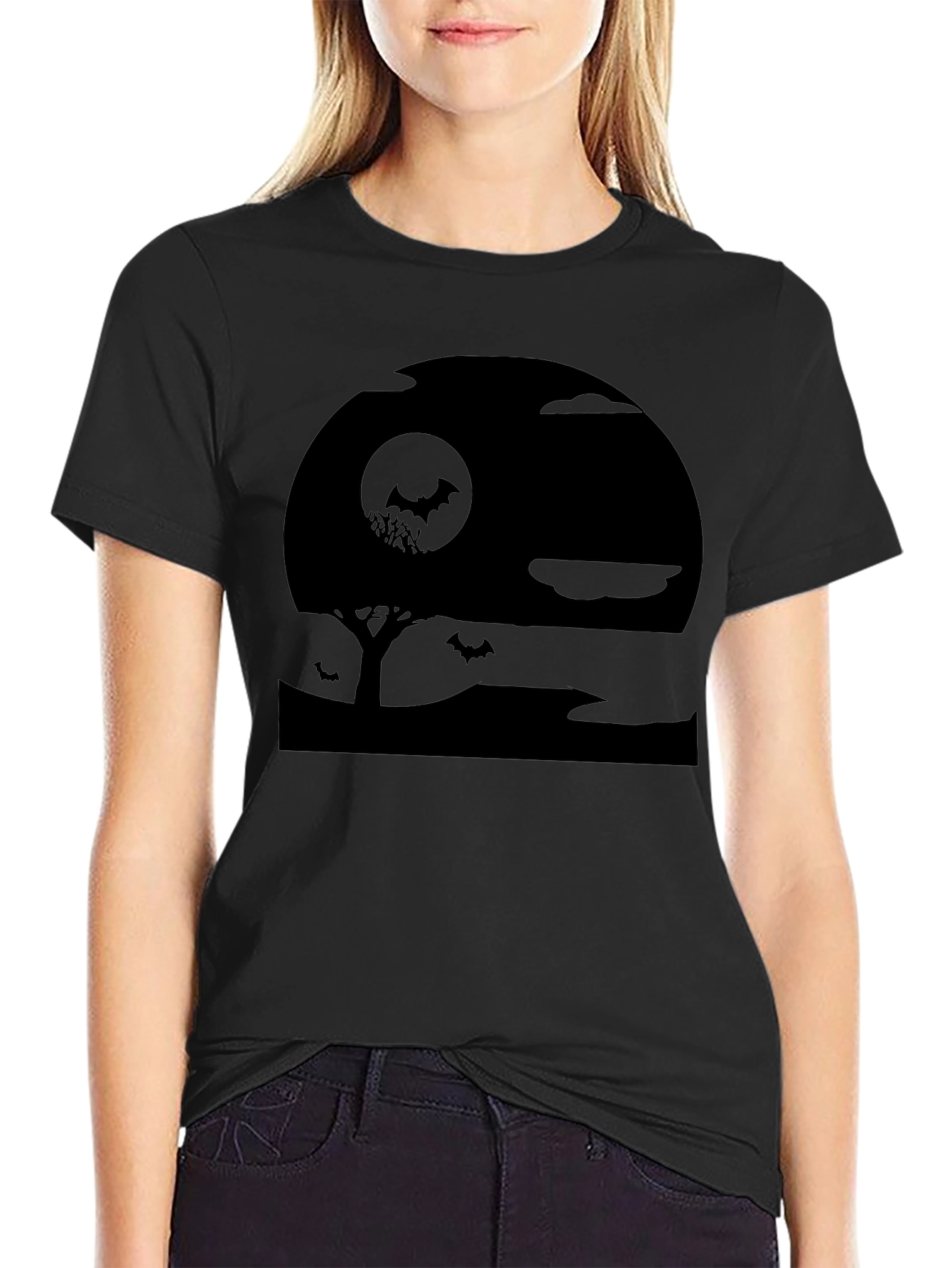 Spooky Silhouette Halloween T-Shirt