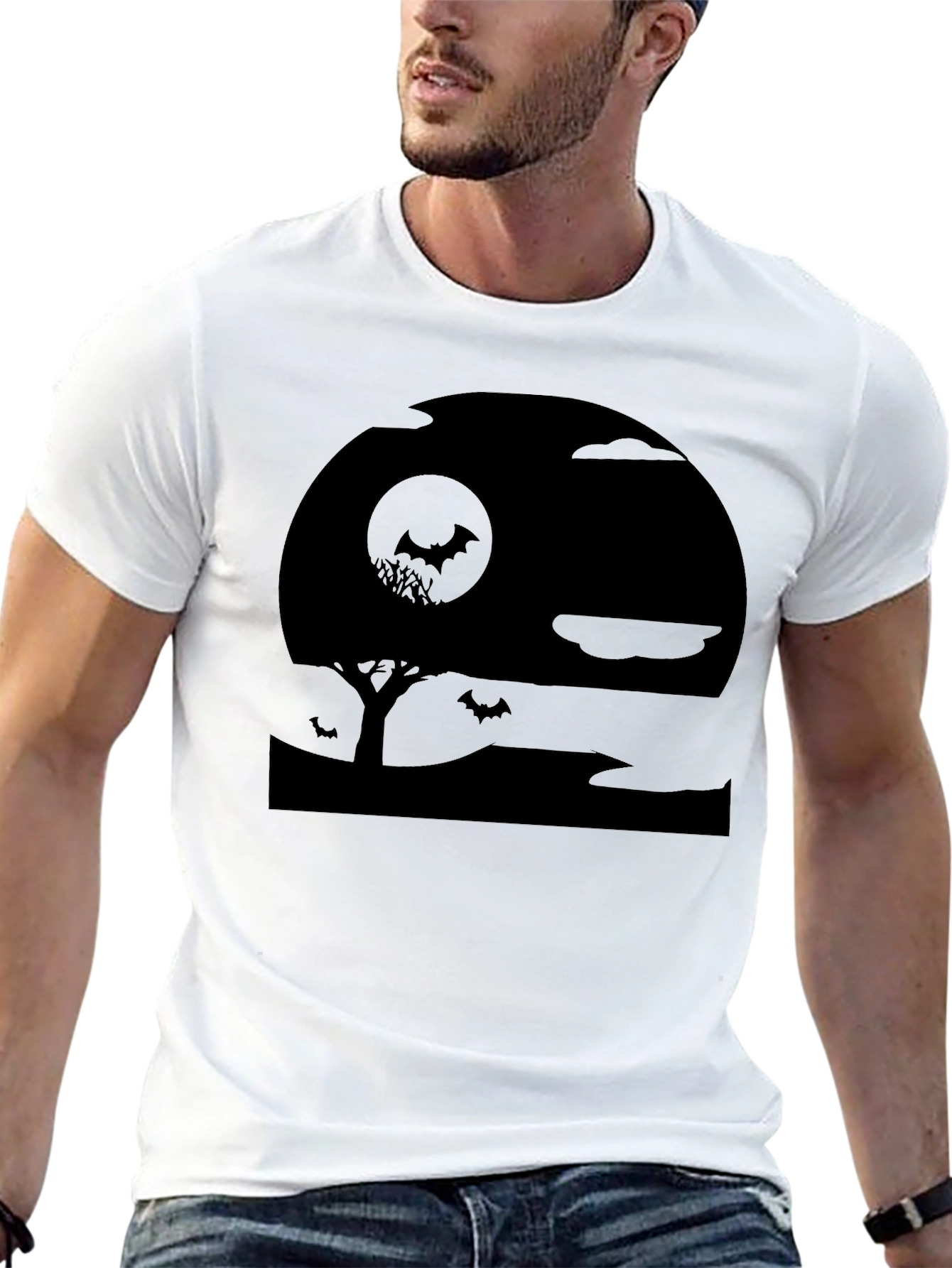 Spooky Silhouette Halloween T-Shirt