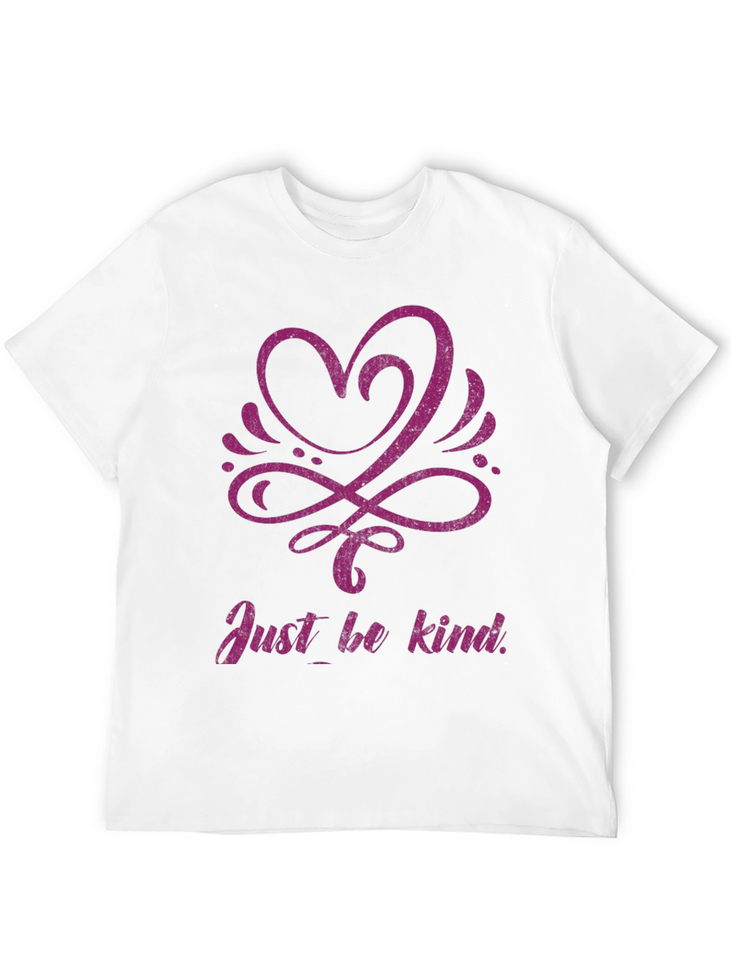 Kindness Heart Graphic Black T-Shirt