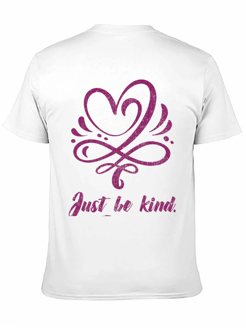 Kindness Heart Graphic Black T-Shirt