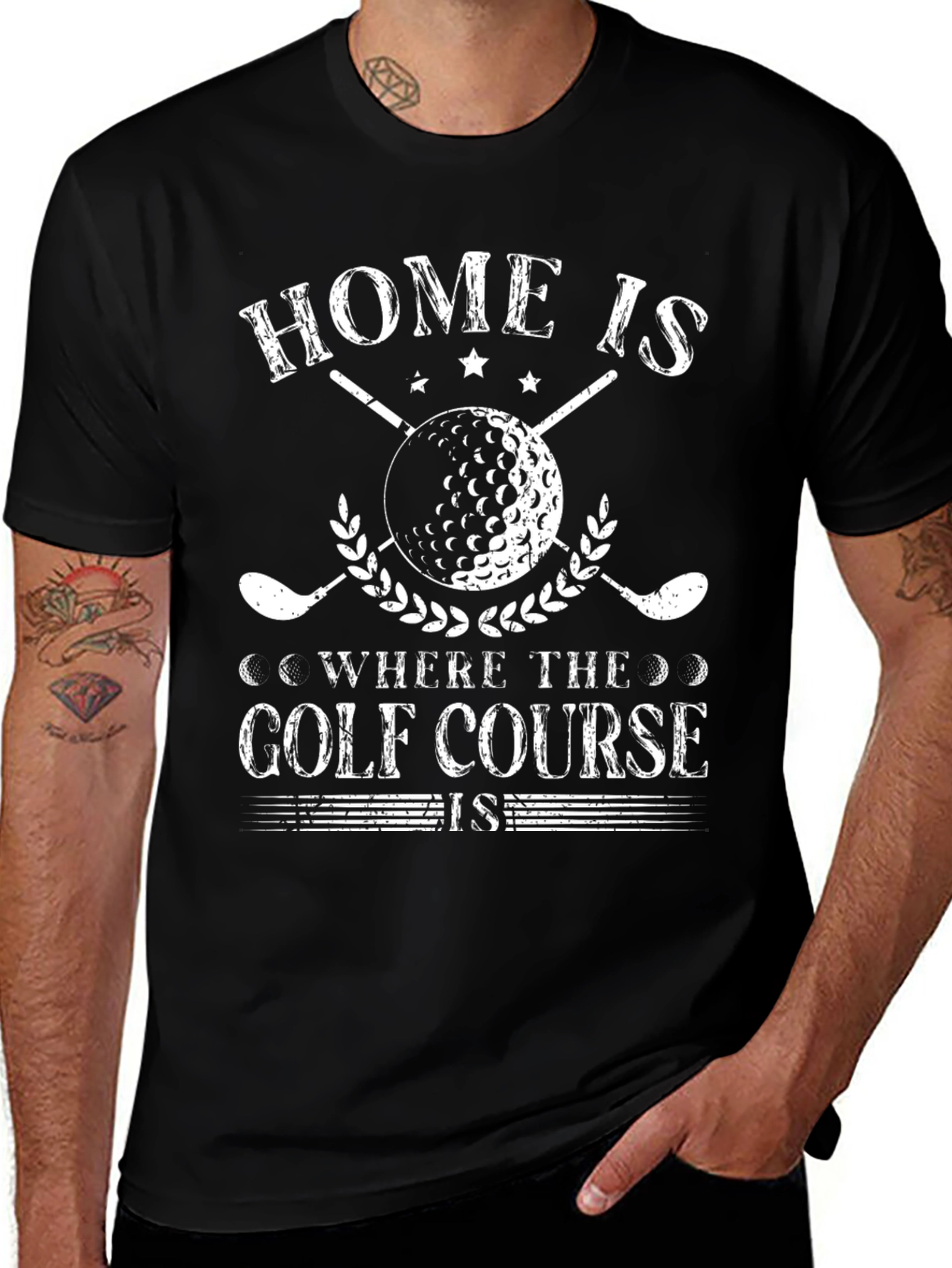 Golf Course Home T-Shirt