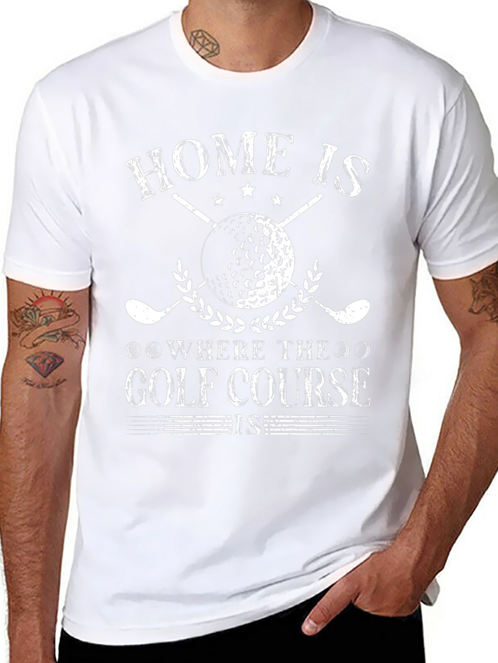 Golf Course Home T-Shirt