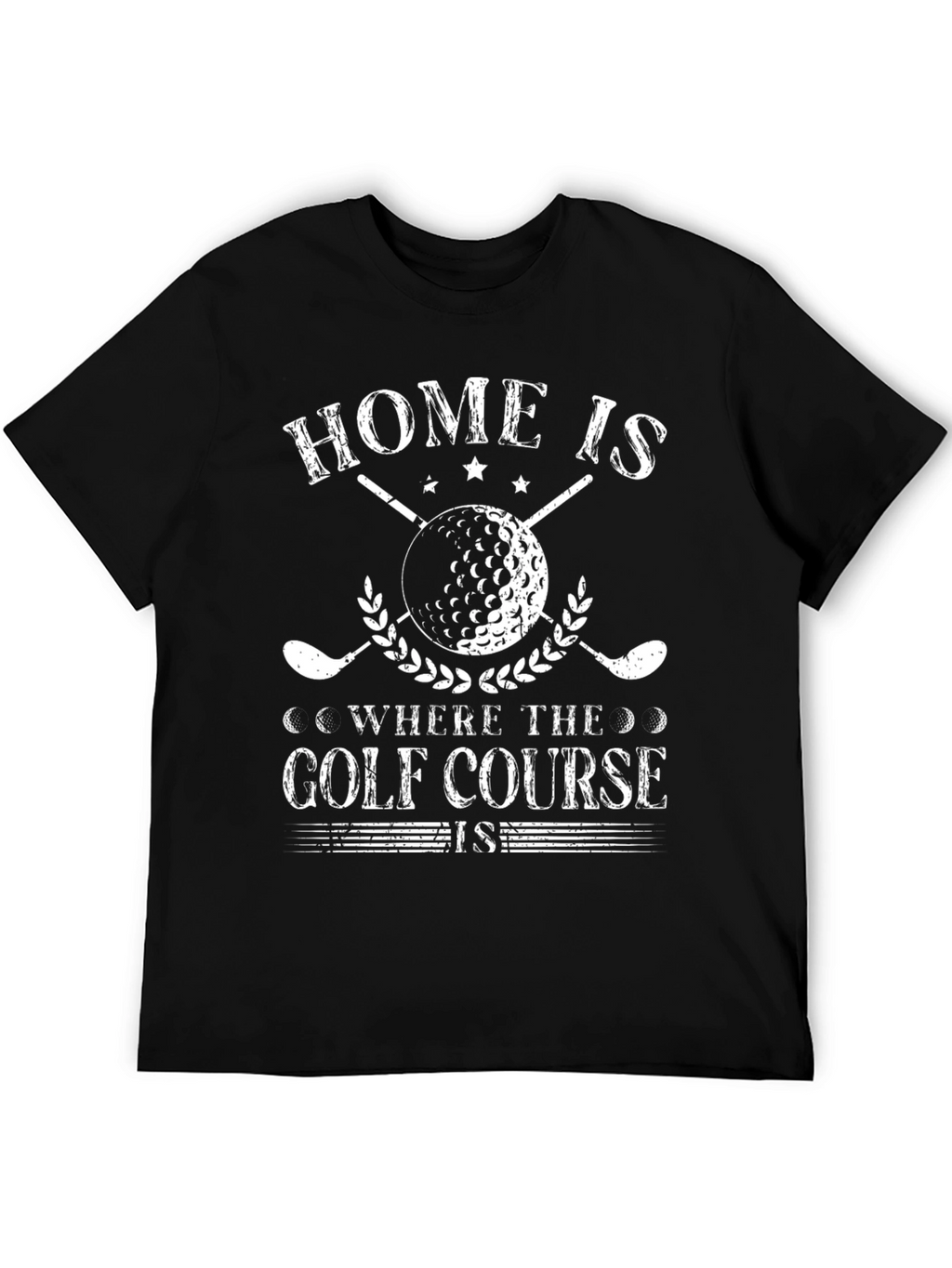 Golf Course Home T-Shirt