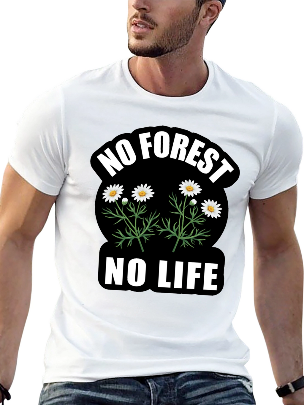 No Forest No Life Graphic T-Shirt